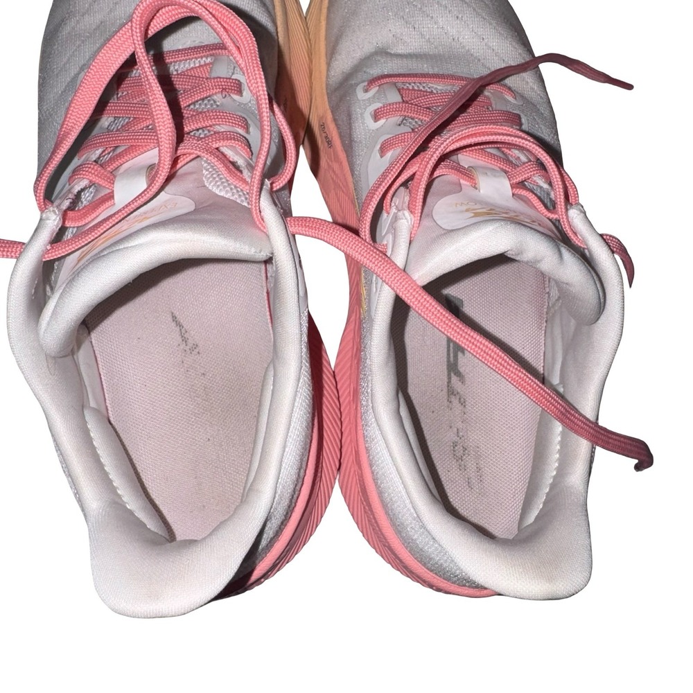 Altra Running Shoes Womens Size 7 White Pink Road Running Athletic Sneakers - Picture 7 of 8